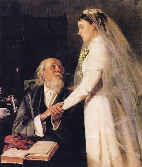 Vladimir Makovsky Goodbye, Papa oil painting image